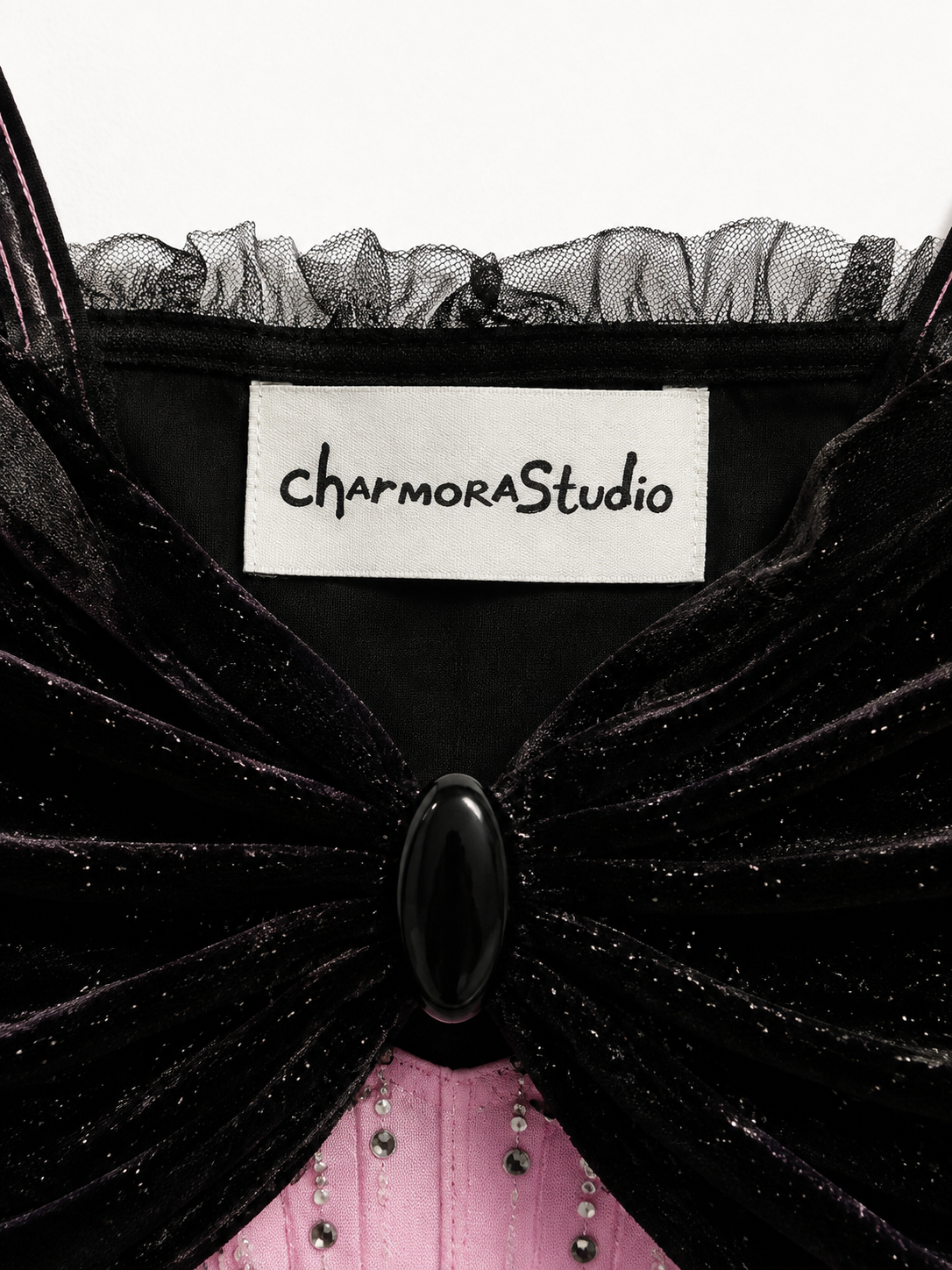 Clockwork Bunny Cage Corset Gown